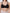 Modello Albicocca - Reggiseno preformato in cotone elasticizzato Nero