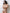 Modello Viola - Culotte Modal vita alta con pizzo Nude
